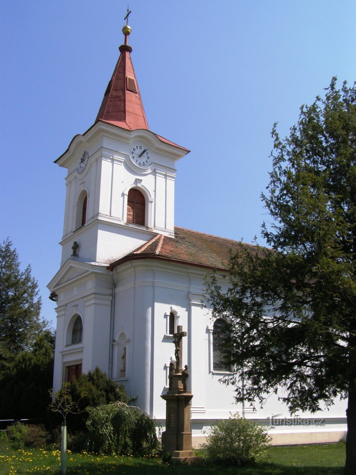 Pohoří - kostel sv. Jana Křtitele
