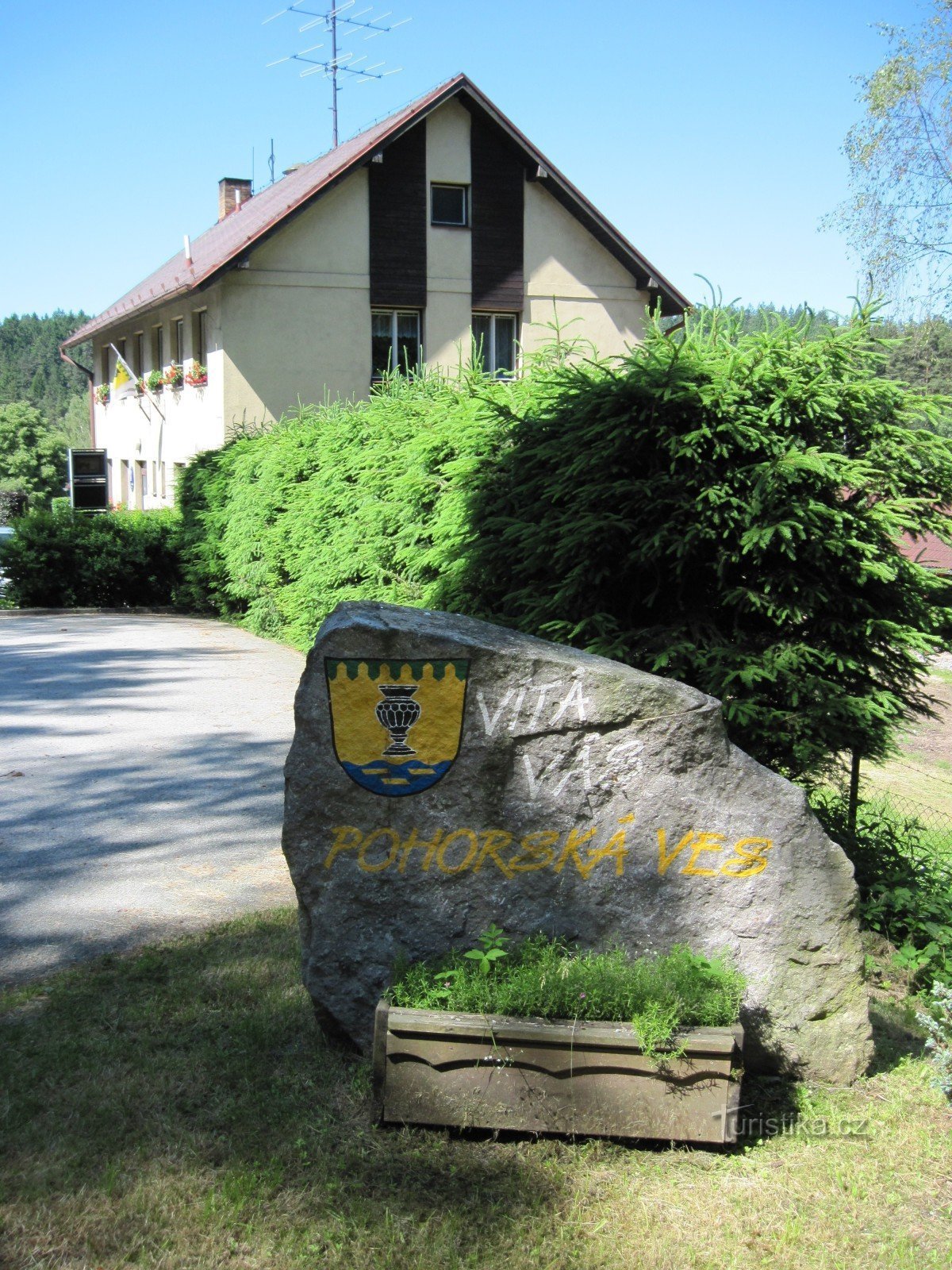 Pohorská Ves nas montanhas Novohradské - pontos turísticos e atrações