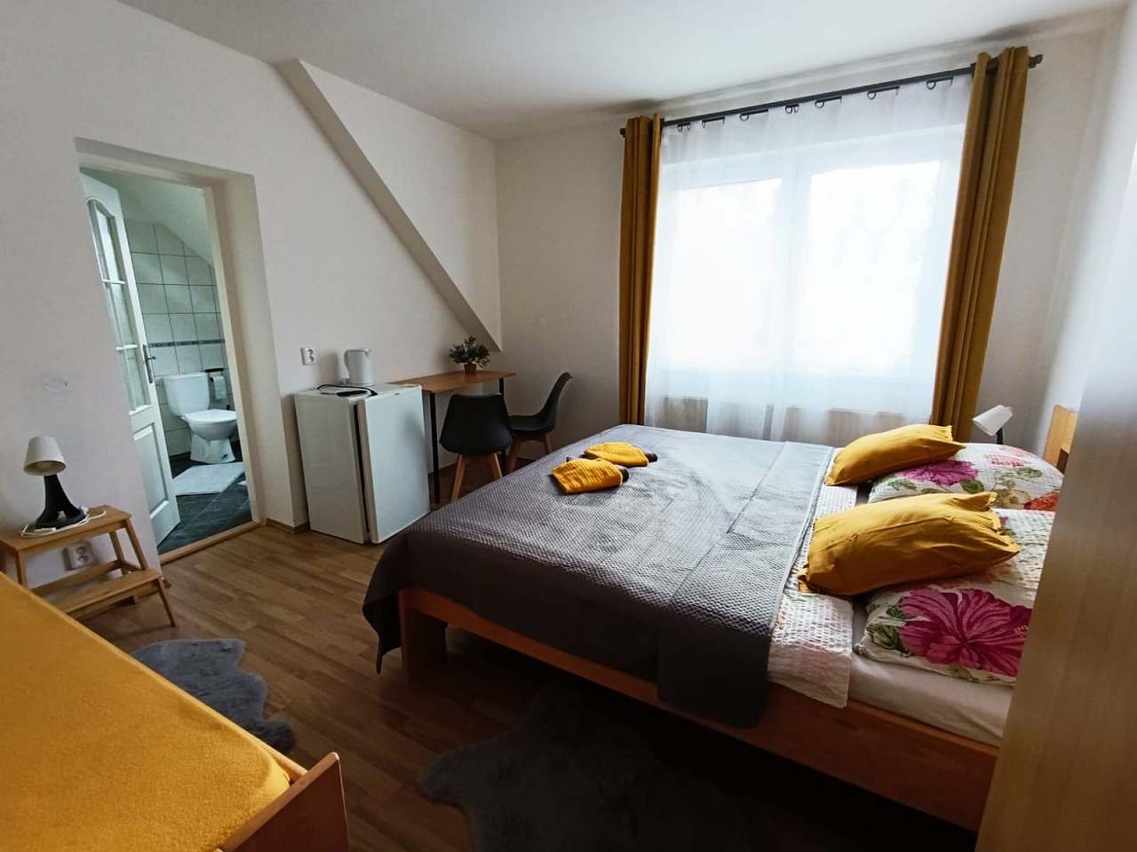 pokoj č.3 s ventilátorem