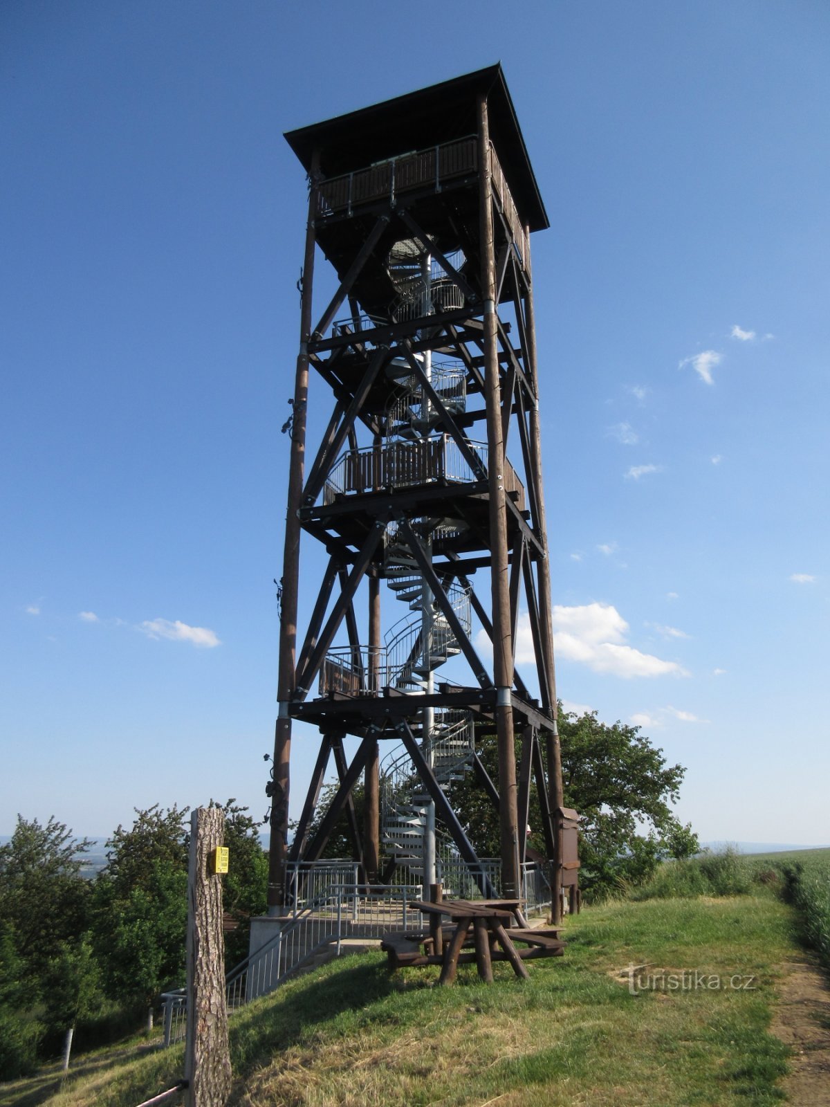 Polešovice and Floriánka lookout tower