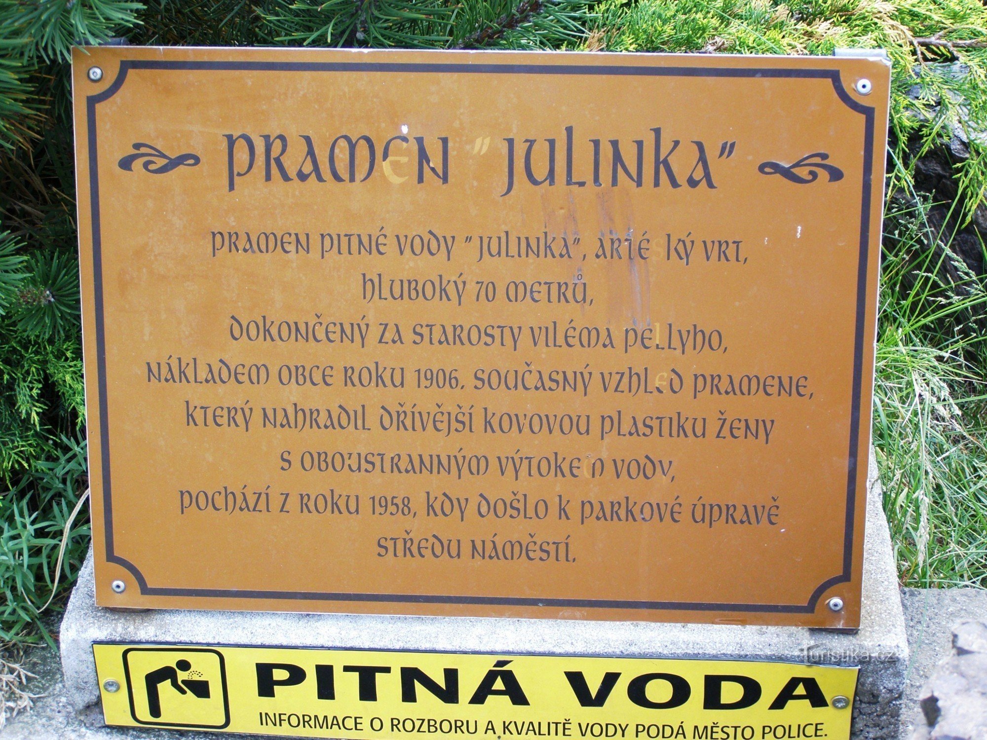 Półka nad Metují - wiosna Julinka