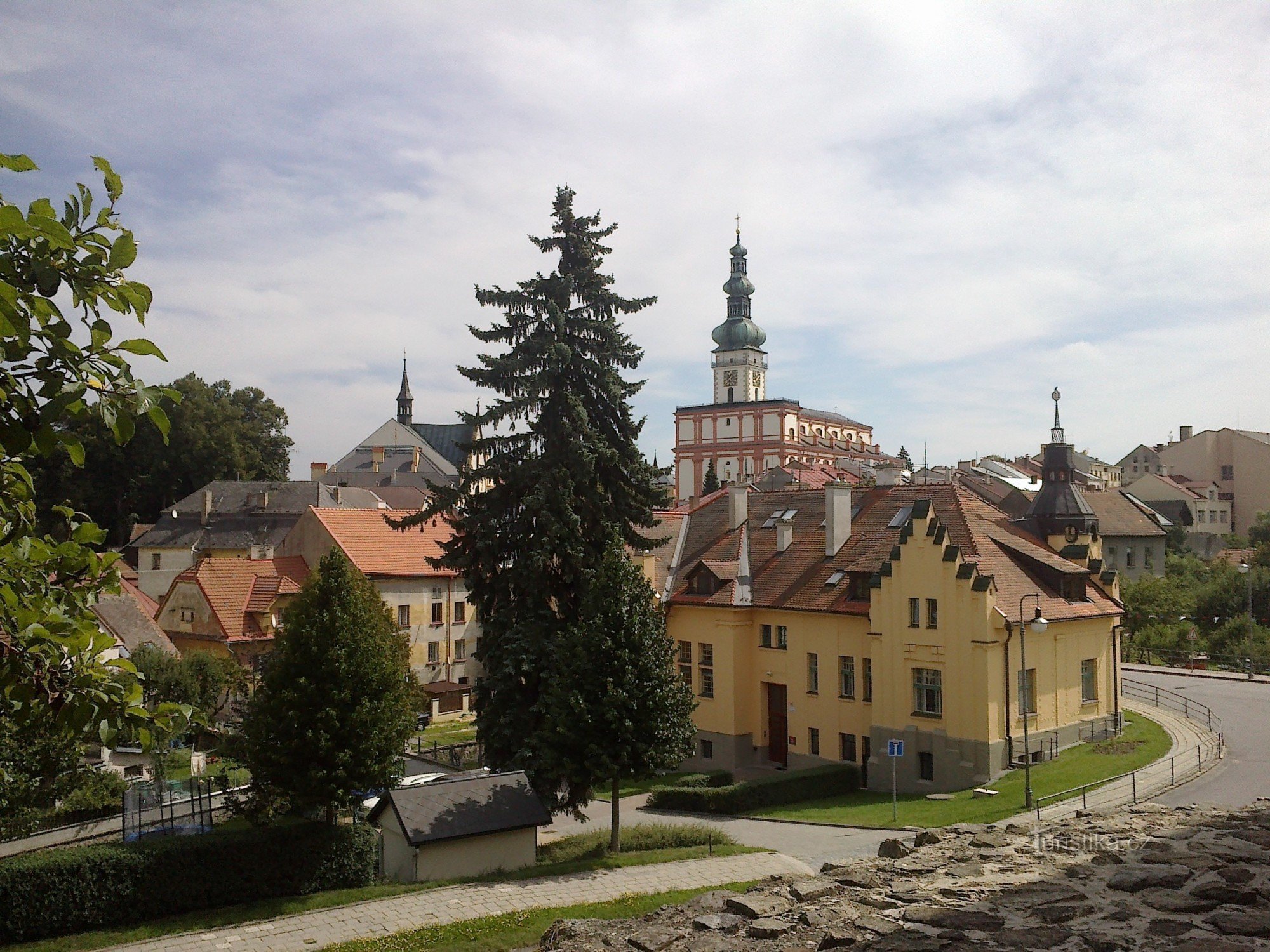 Polná - historical town in Vysočina.