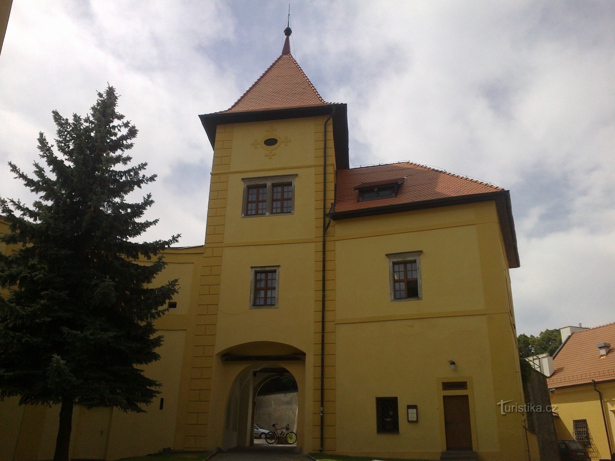 Polná - historische Stadt in Vysočina.