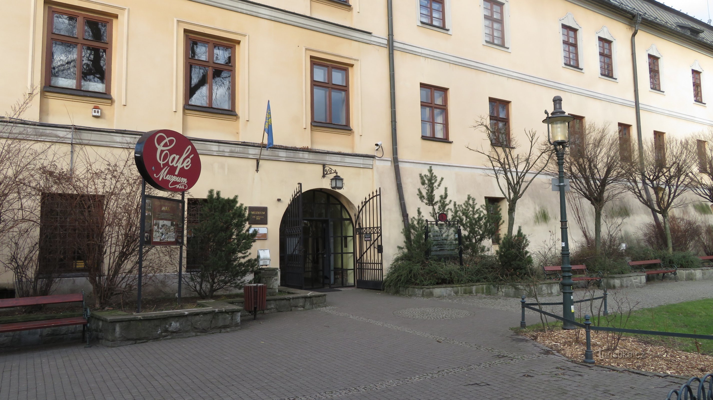 Polish Těšín - the city of blooming magnolias.