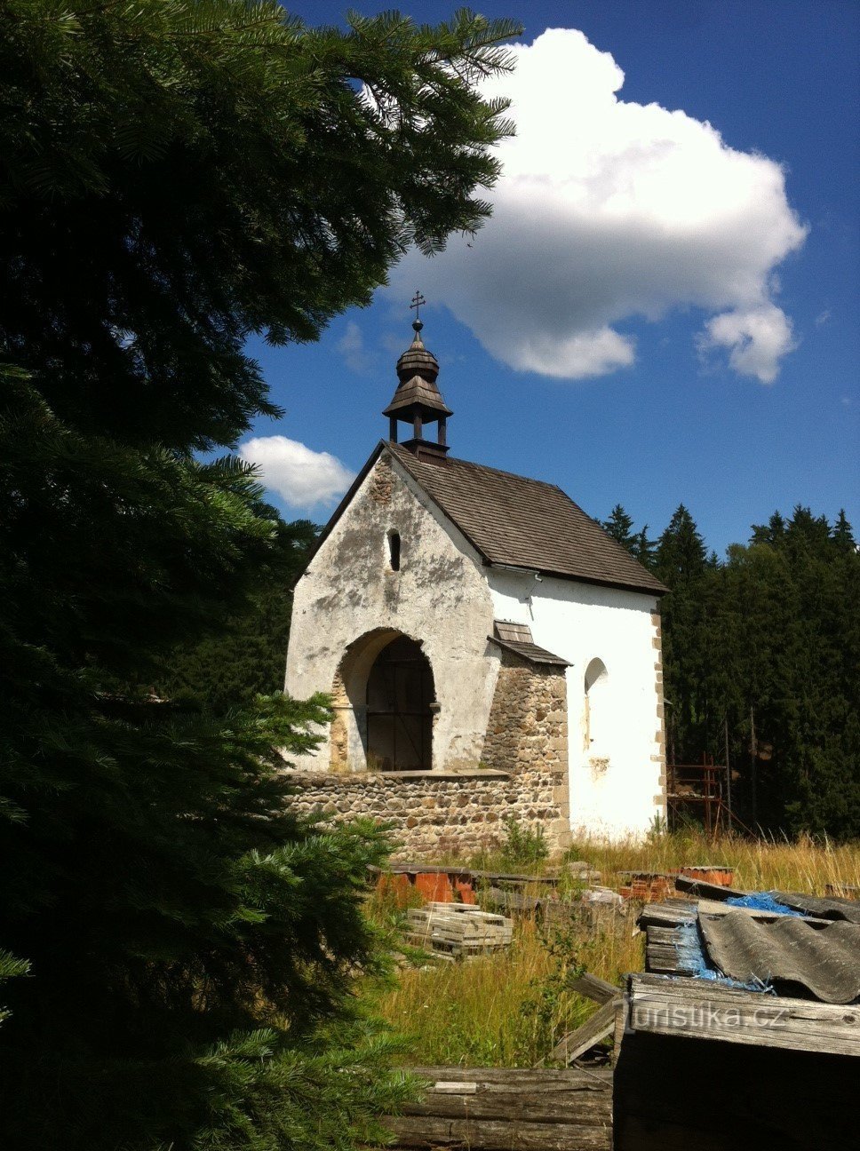 La frontière sous Lanštejn