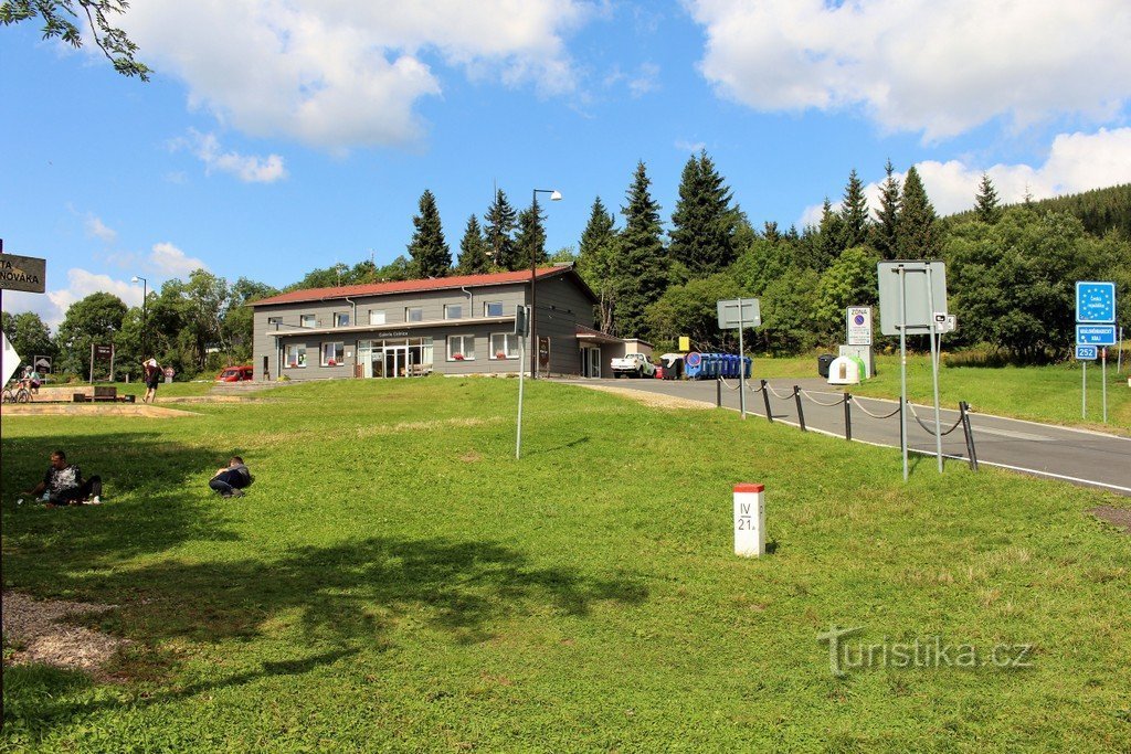 Pomezní Boudy, tidigare tullkontor