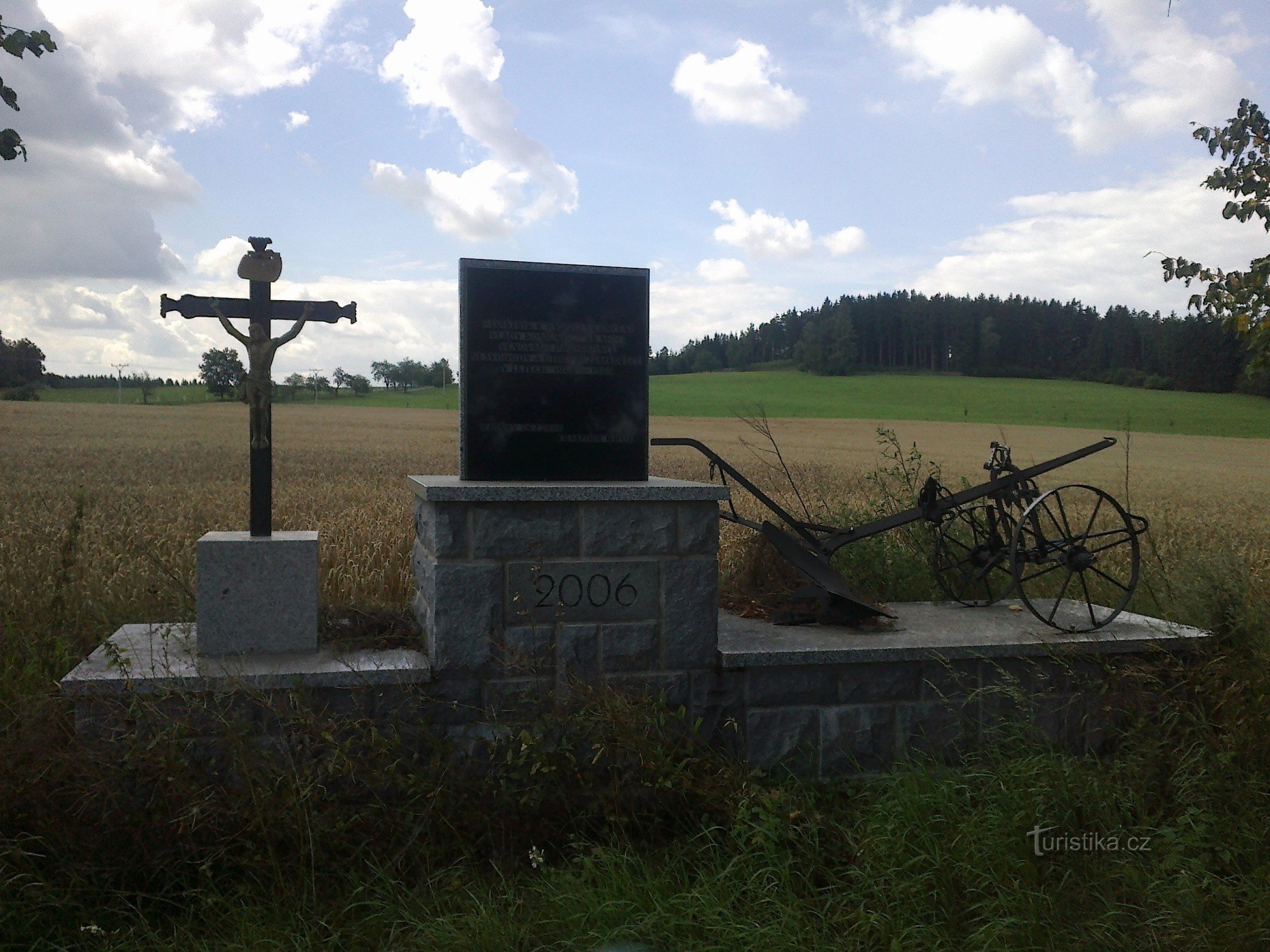 memorial lângă Radňov