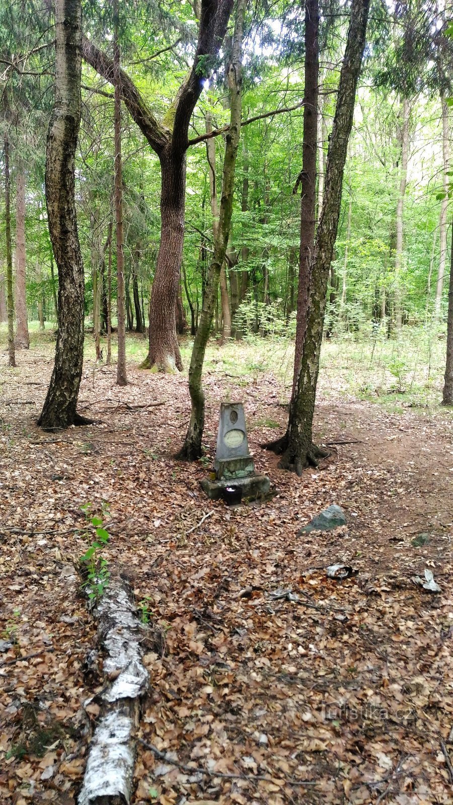 Monumento en Osecký les.