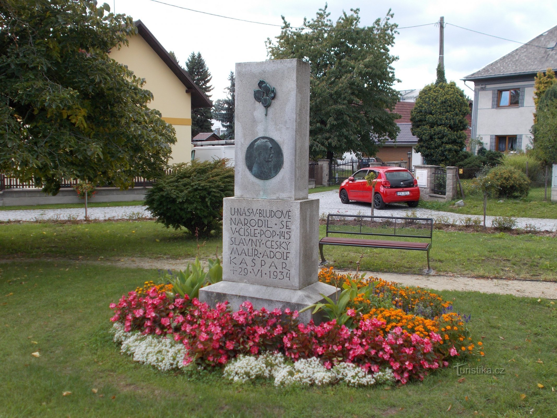 Pomník Adolfa Kašpara