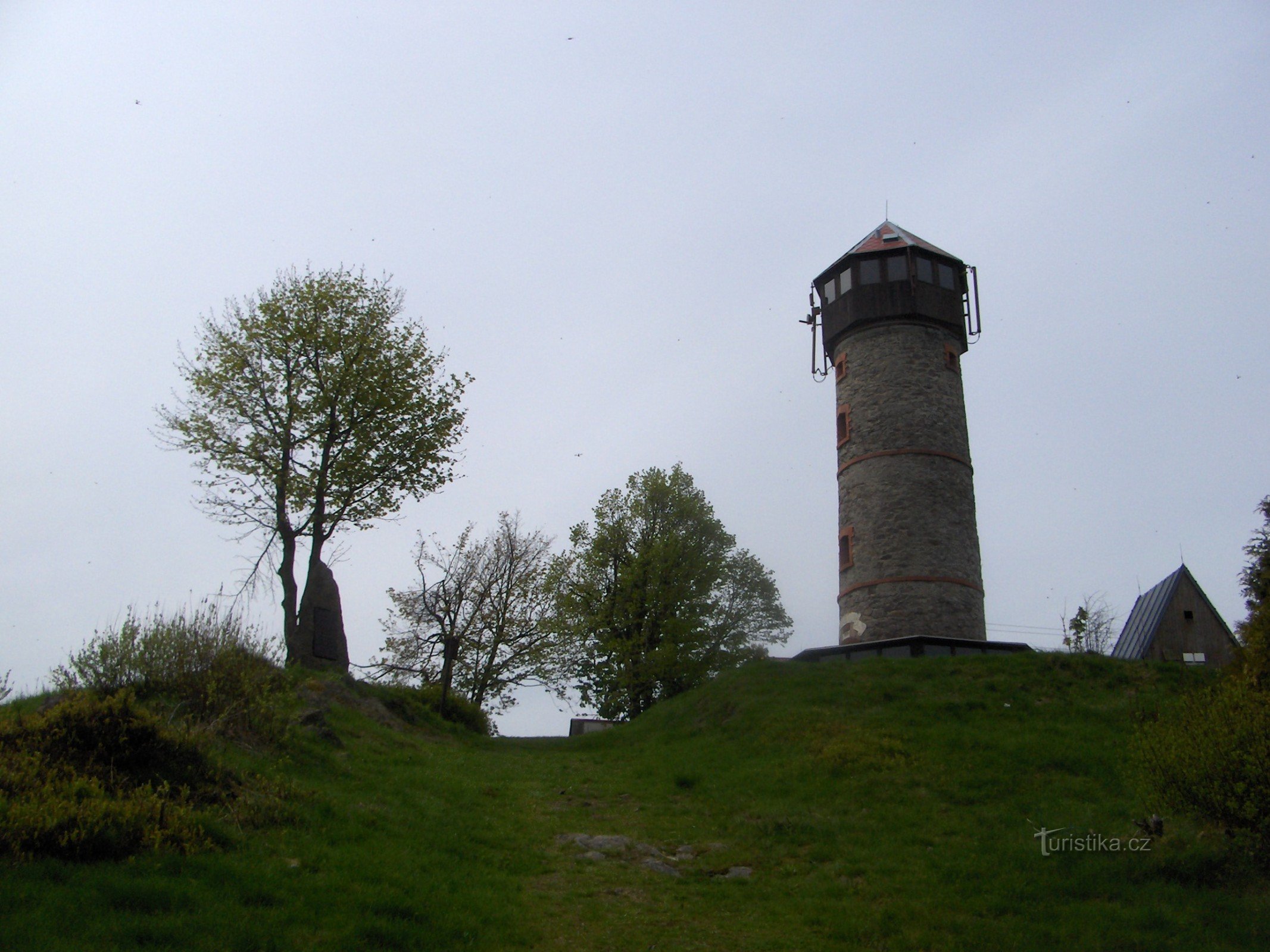 Denkmal für Anton Günter auf Růžové vrch