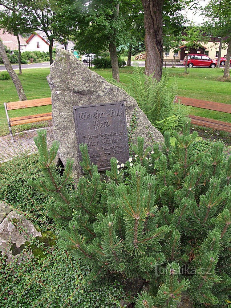 Monument till Anton Günther