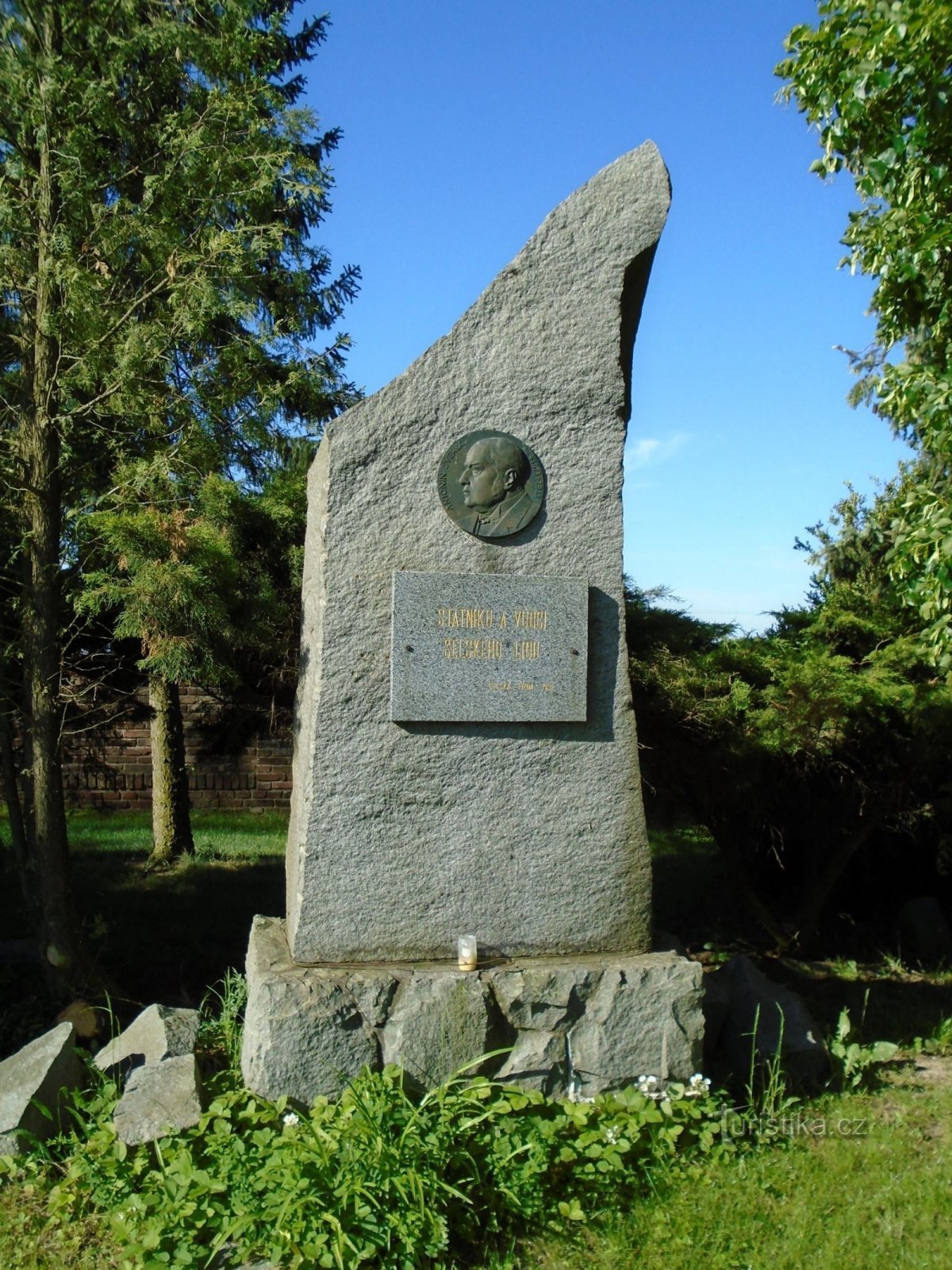 Pomník Antonína Švehly (Lípa, 20.5.2018)