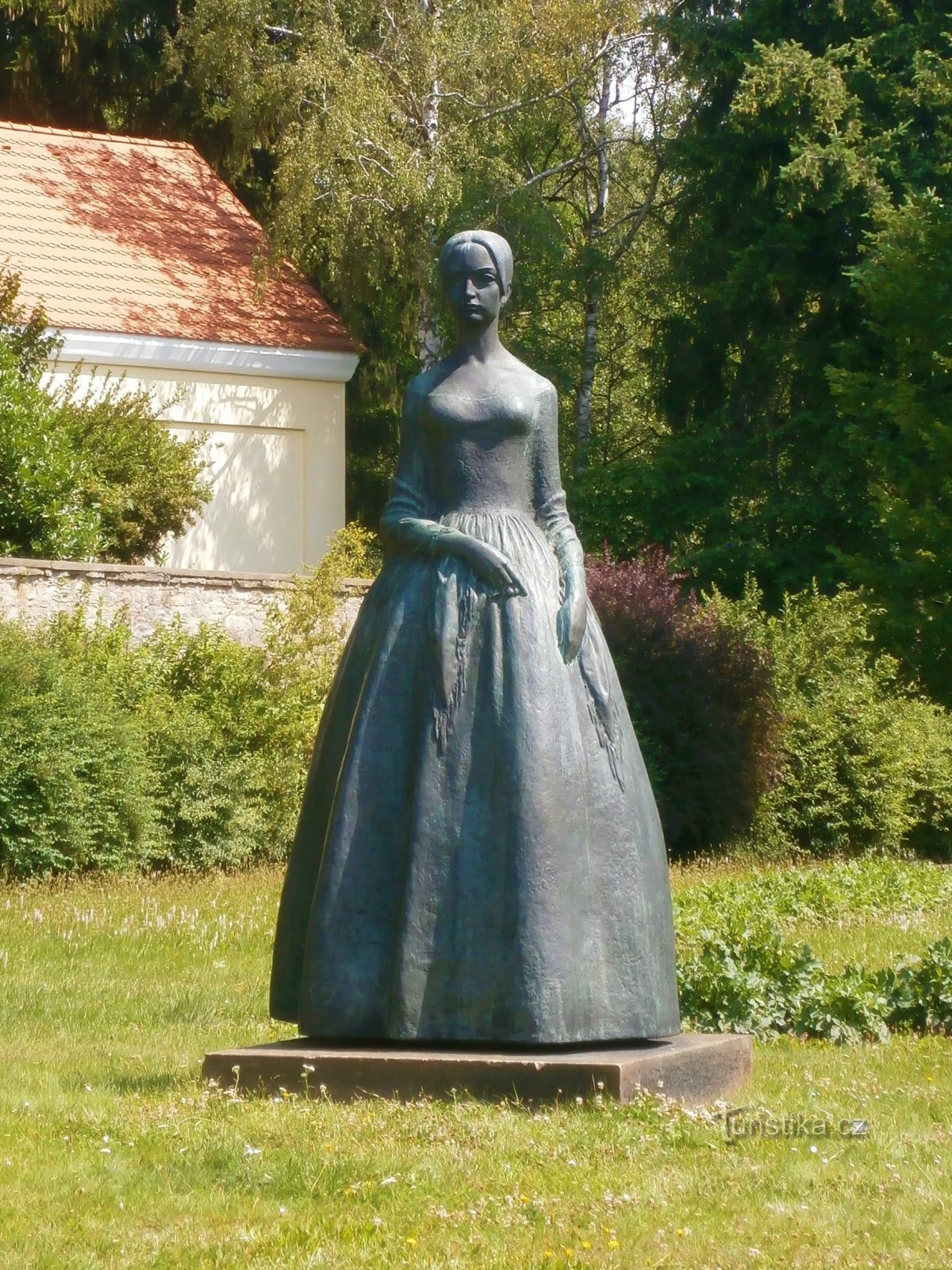 Pomník Barunky Panklové (Česká Skalice, 5.7.2017)