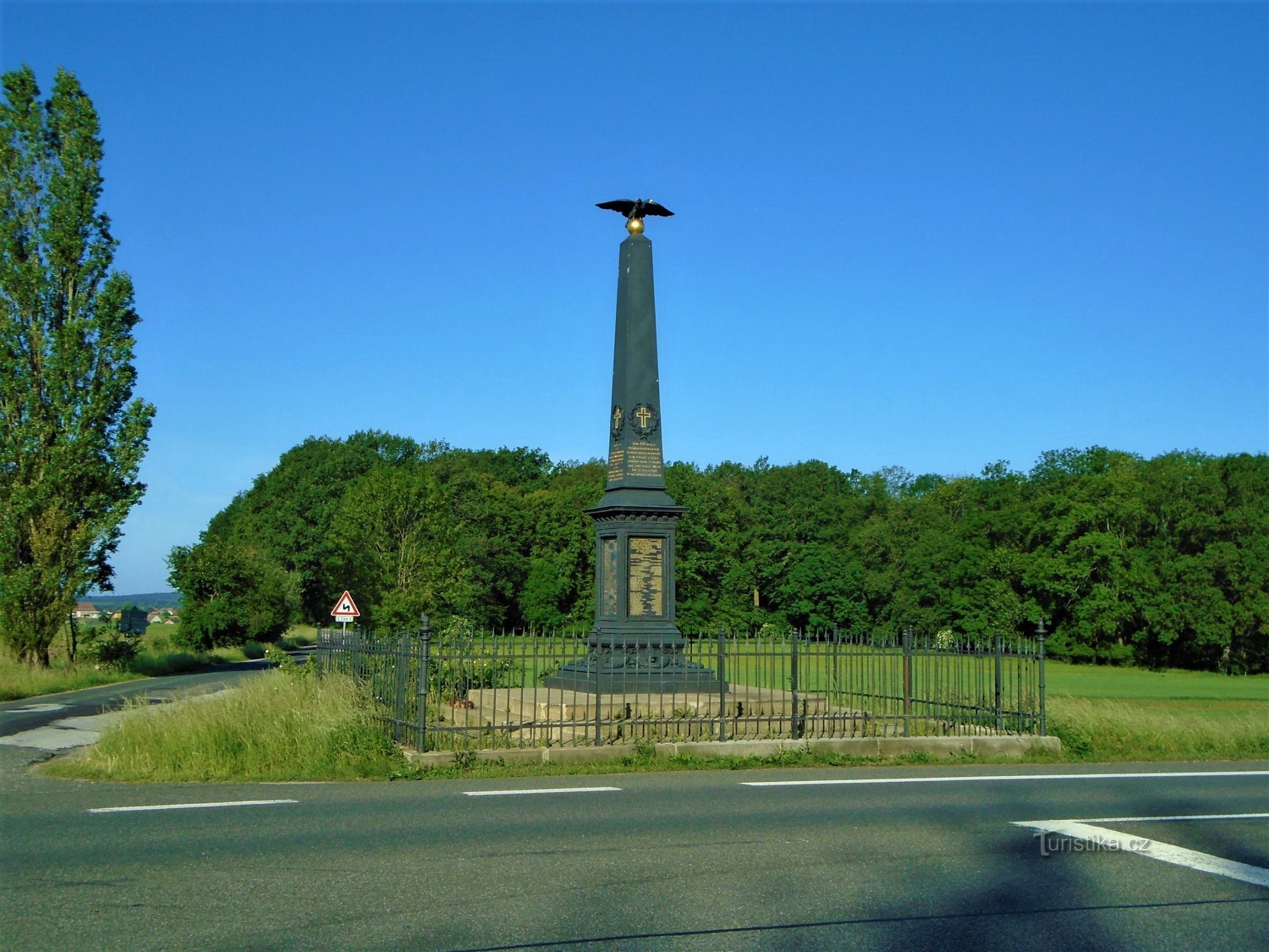 Monument au régiment d'infanterie n° 49 (Čistěves, 20.5.2018/XNUMX/XNUMX)