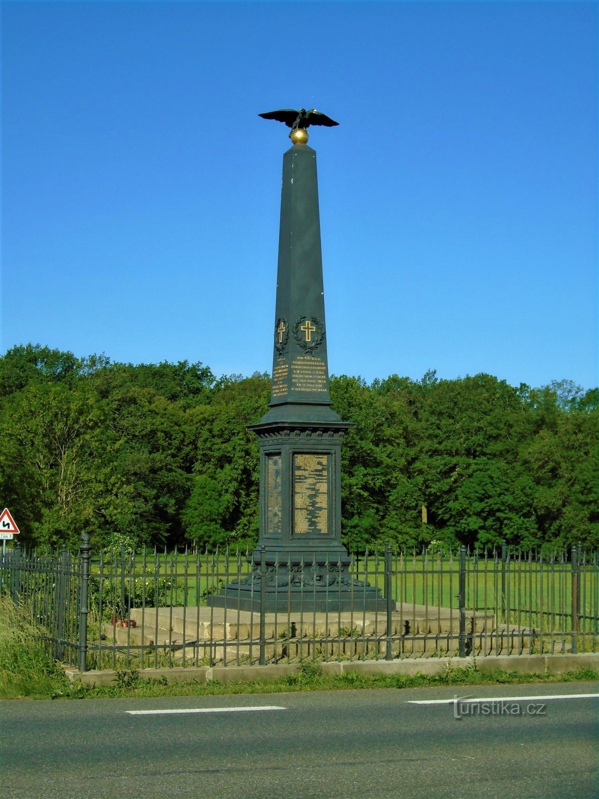 Monument au régiment d'infanterie n° 49 (Čistěves, 20.5.2018/XNUMX/XNUMX)
