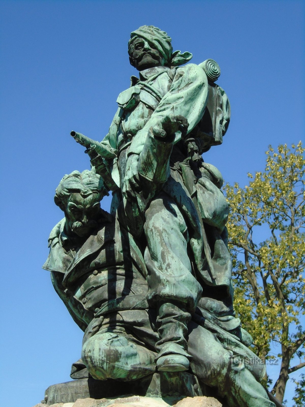 Deutschmeister No. 4 步兵团纪念碑（Rozběřice，11.8.2018 年 XNUMX 月 XNUMX 日）