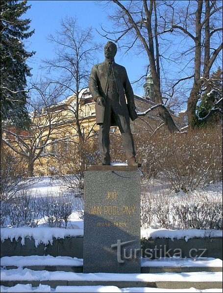 Monument to Dr. Jan Podlipný