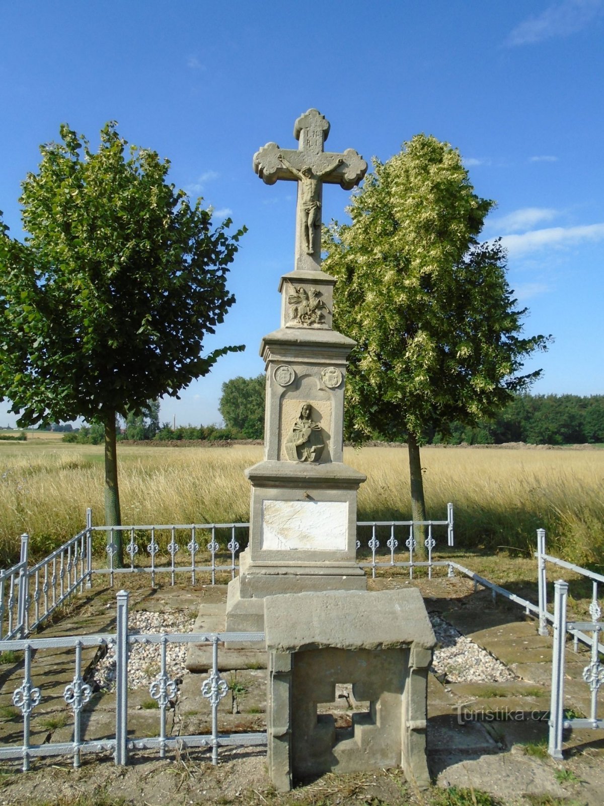 Monumentul lui Eduard Count Stadion din Thannhausen (Dolní Ředice, 26.6.2018)