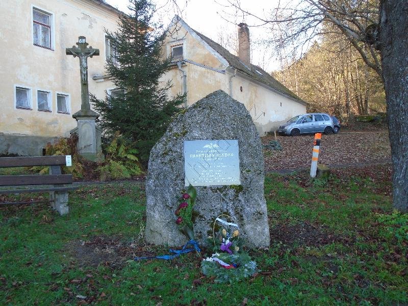 pomník Františka Bindera