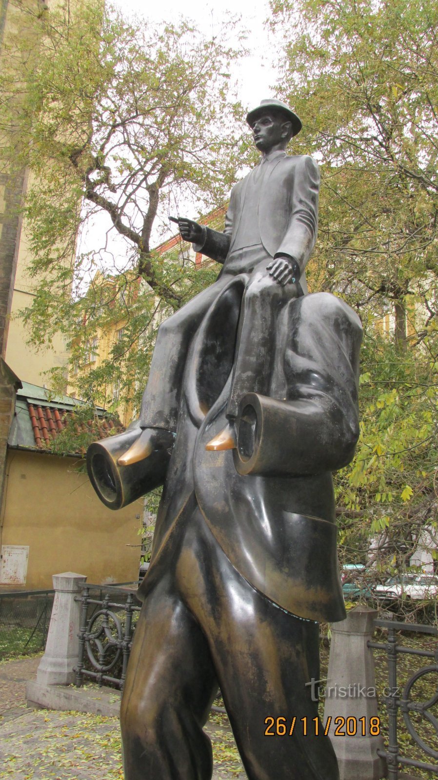 Monument til Franz Kafka