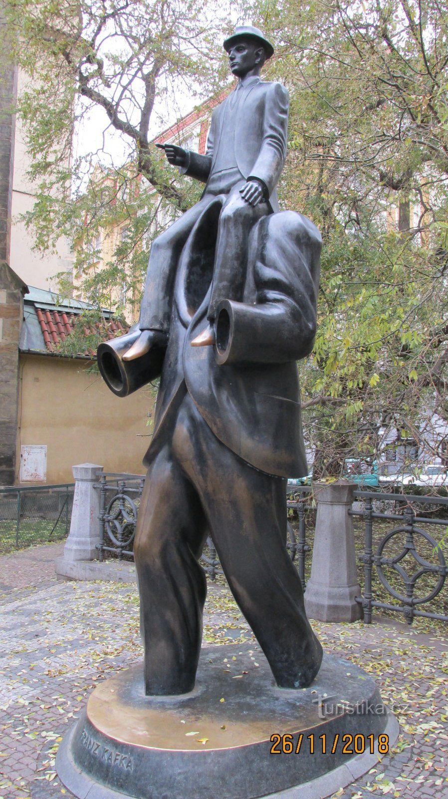 Monument til Franz Kafka