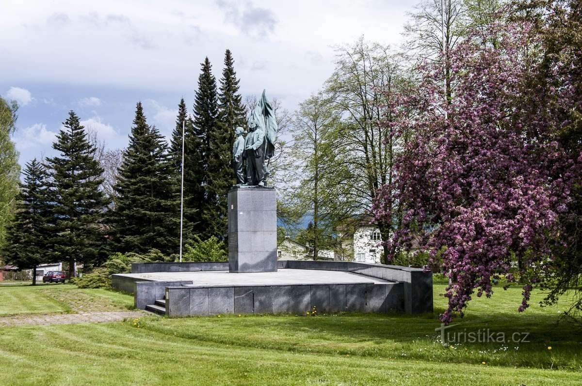 Monumento a la huelga de Frývaldov