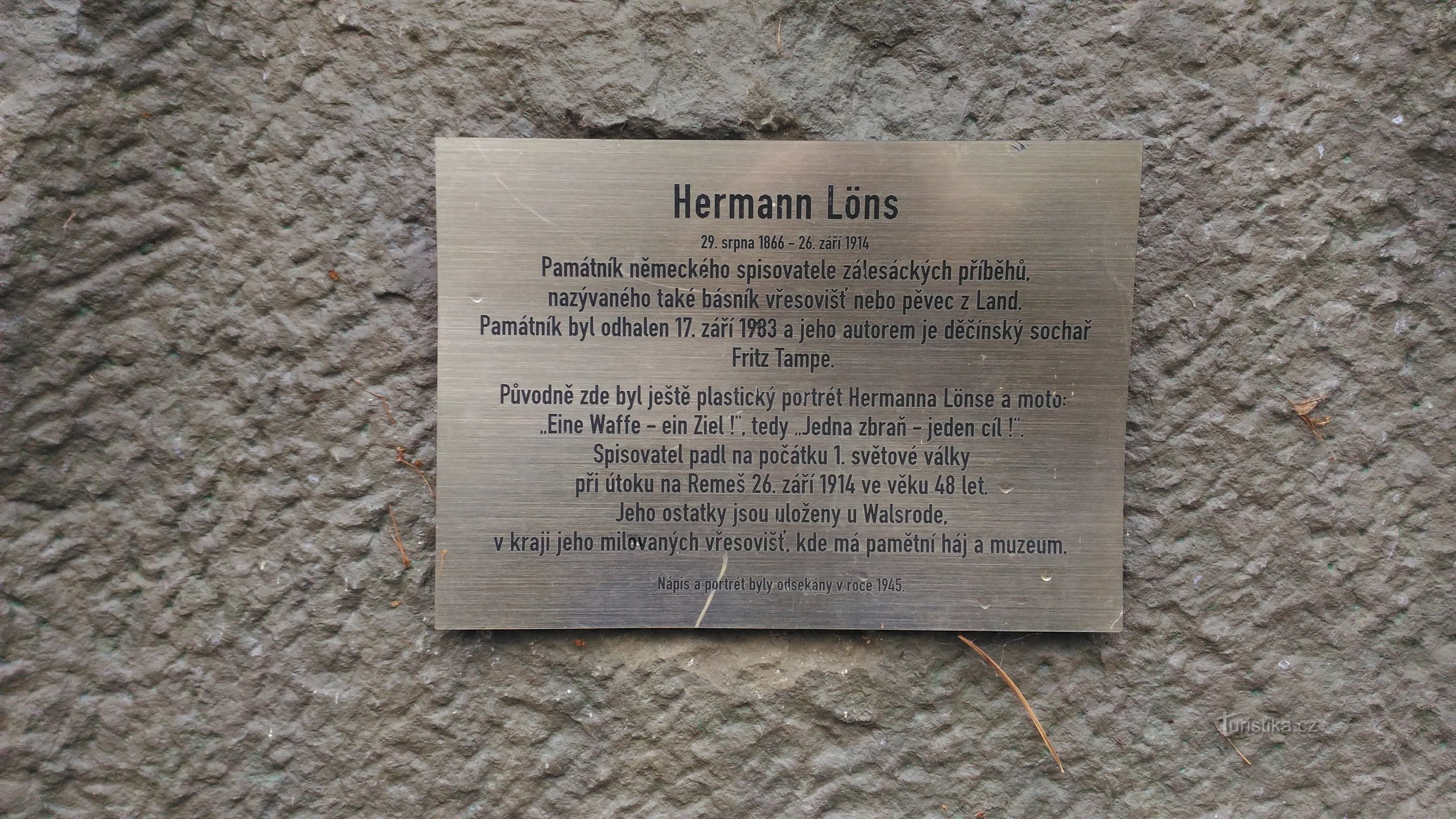 Monument till Hermann Löns