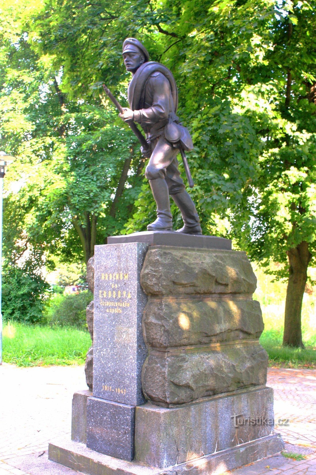 Monument till hjältar från Zborov