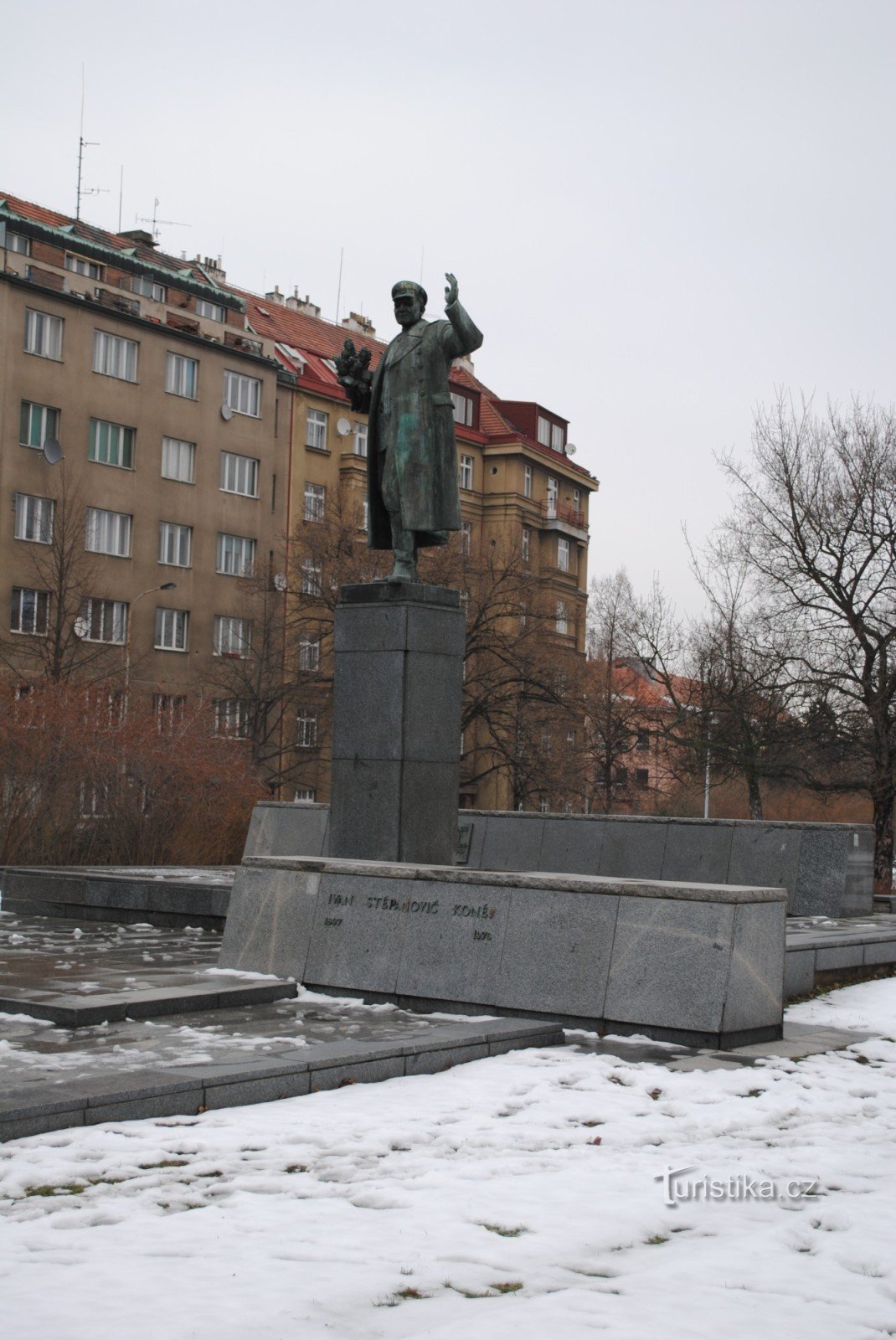 Denkmal - Ivan Stěpanovič Koněv