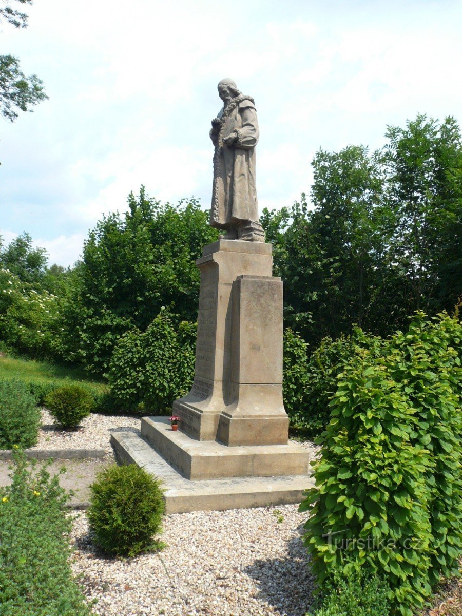Pomník J.A.Komenského