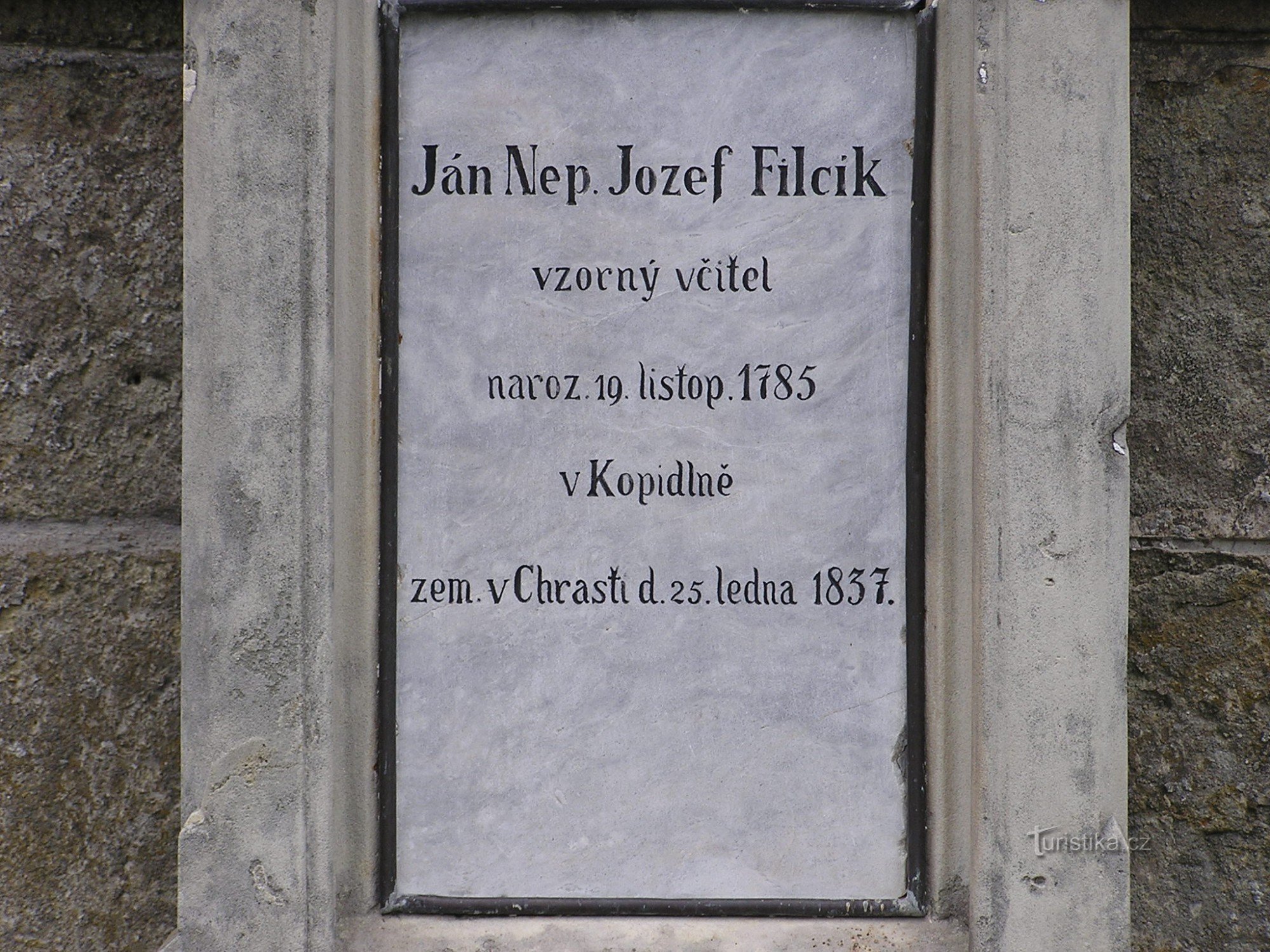 Pomnik JN Filcík