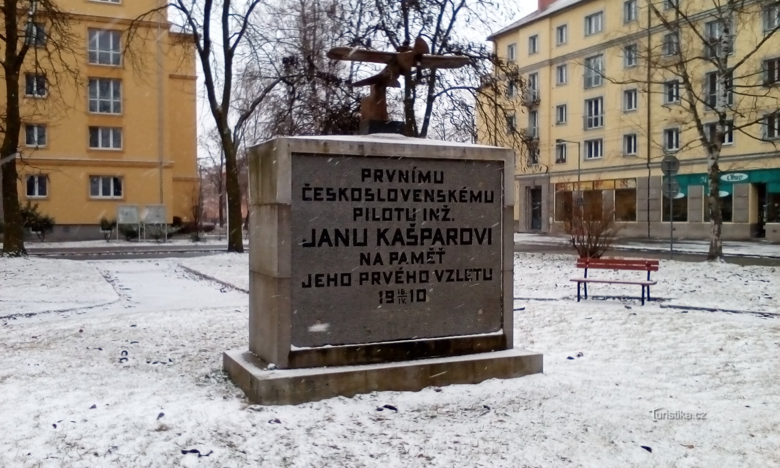 Jan Kašpar emlékműve