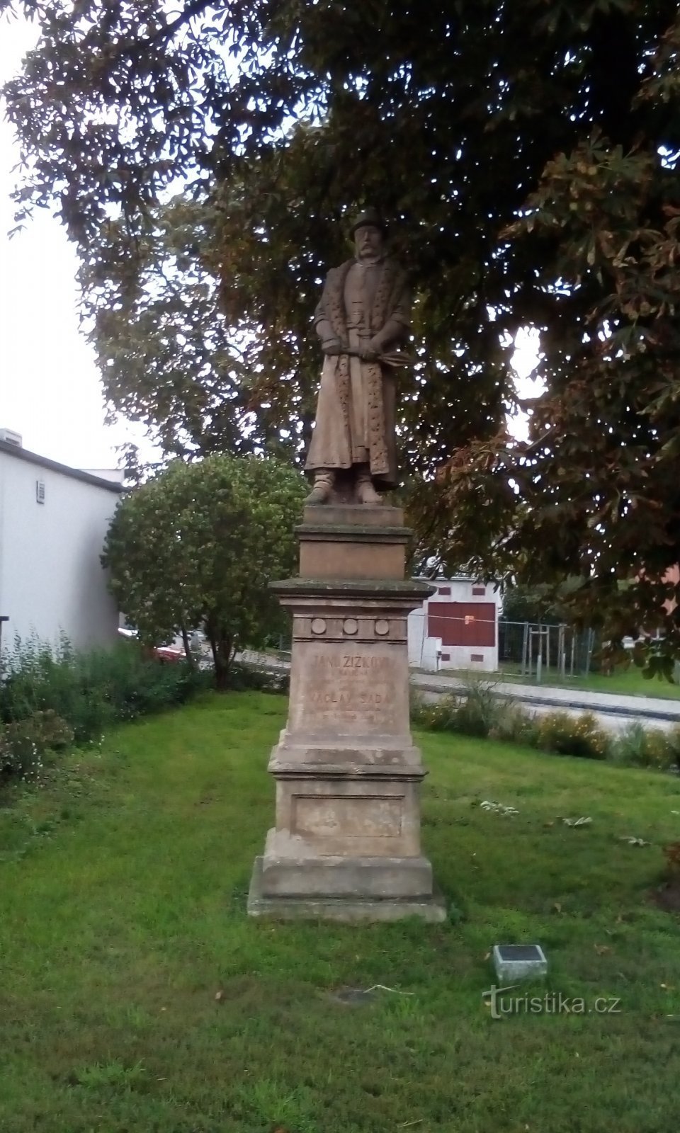 Monumentul lui Jan Žižek în Svítkov