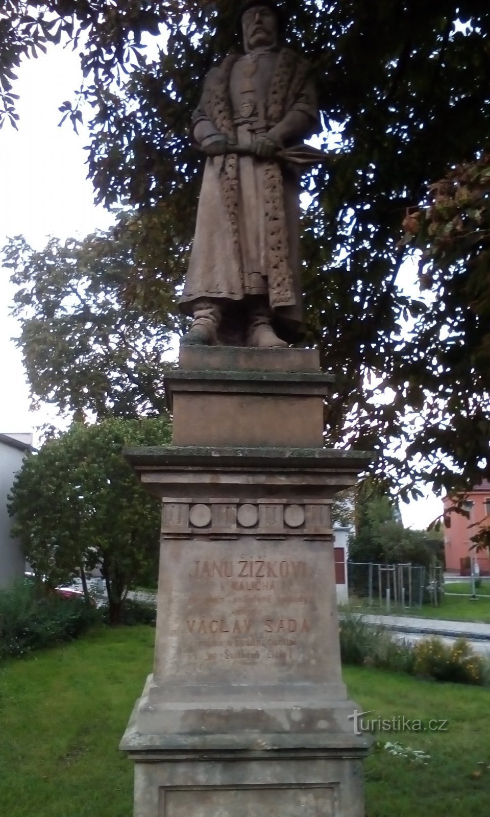 Monumentul lui Jan Žižek în Svítkov