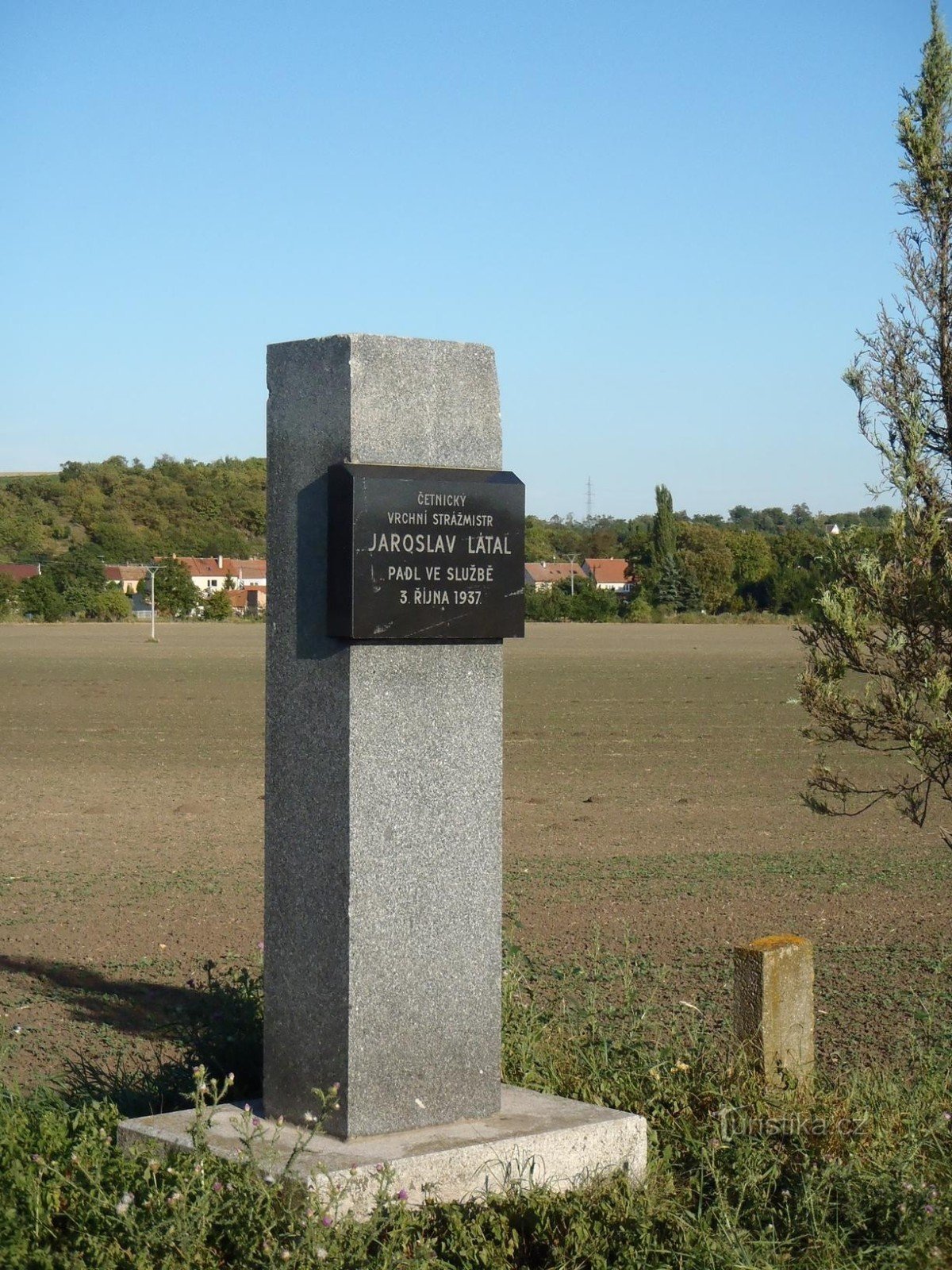 Monument til Jaroslav Látal - 11.9.2011