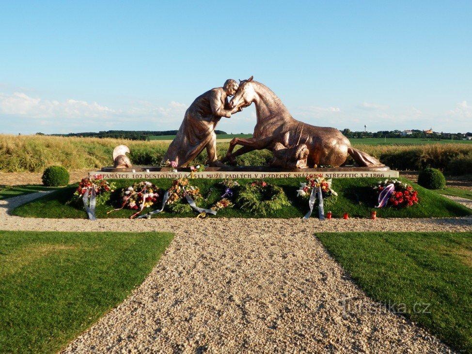 Monument voor ruiterbotsingen