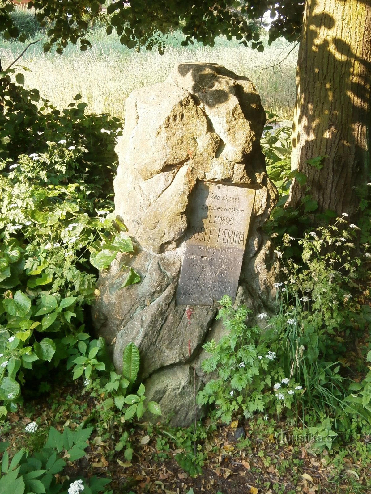 Памятник Йозефу Пержине (Градец Кралове, 23.6.2013)