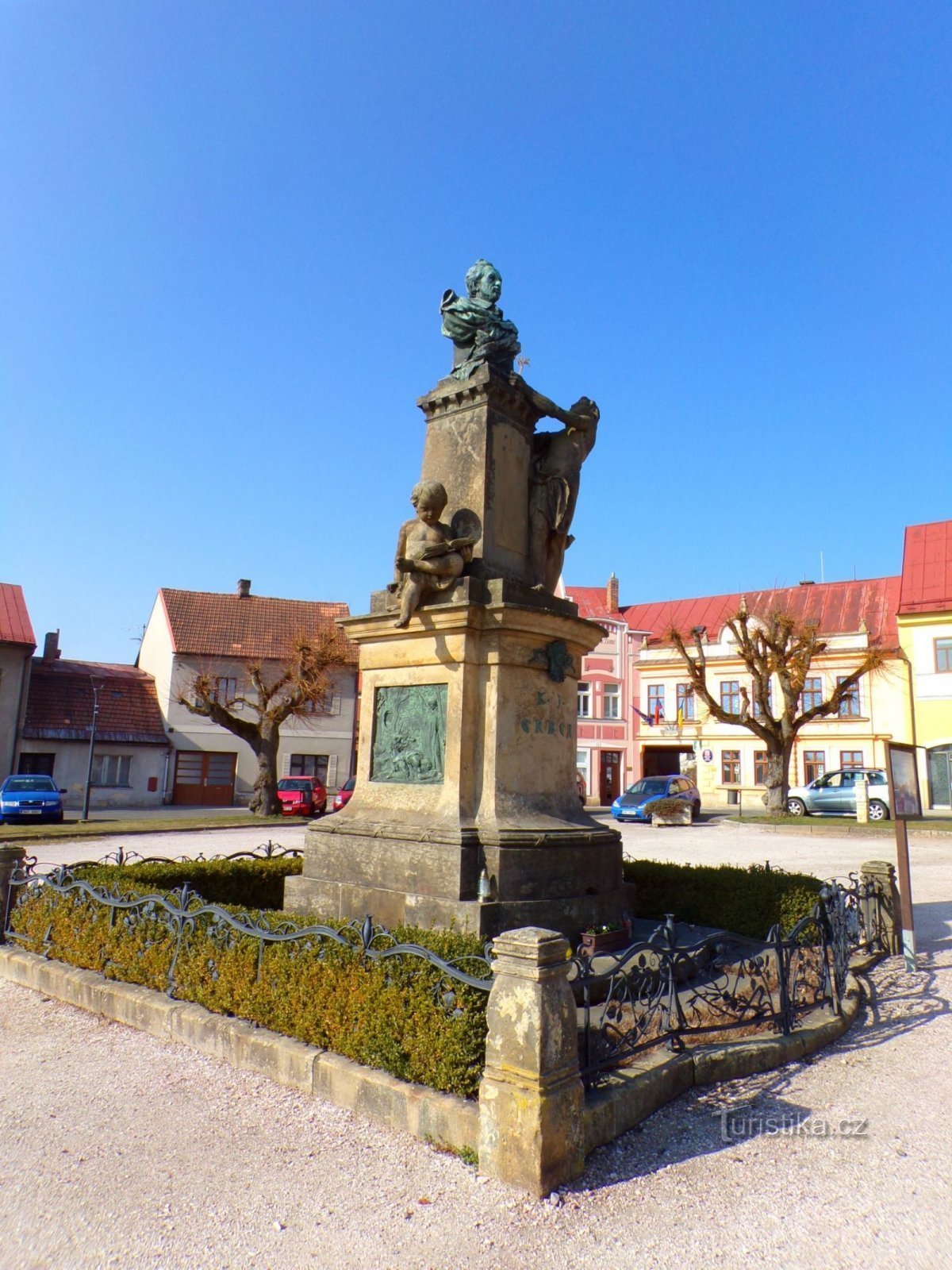 Monument til KJ Erben (Miletín, 25.3.2022/XNUMX/XNUMX)