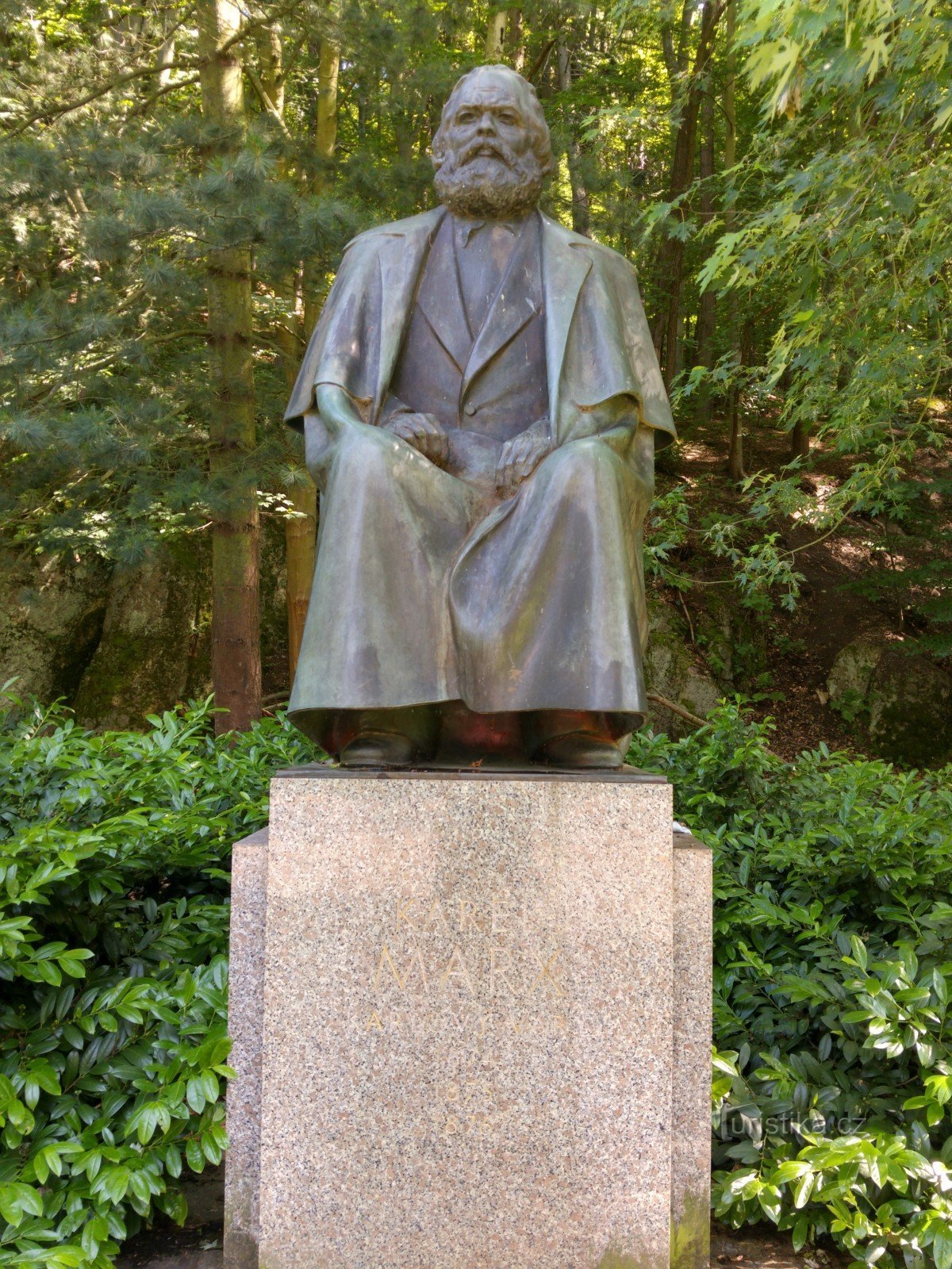 Pomnik Karola Marksa - Karlowe Wary