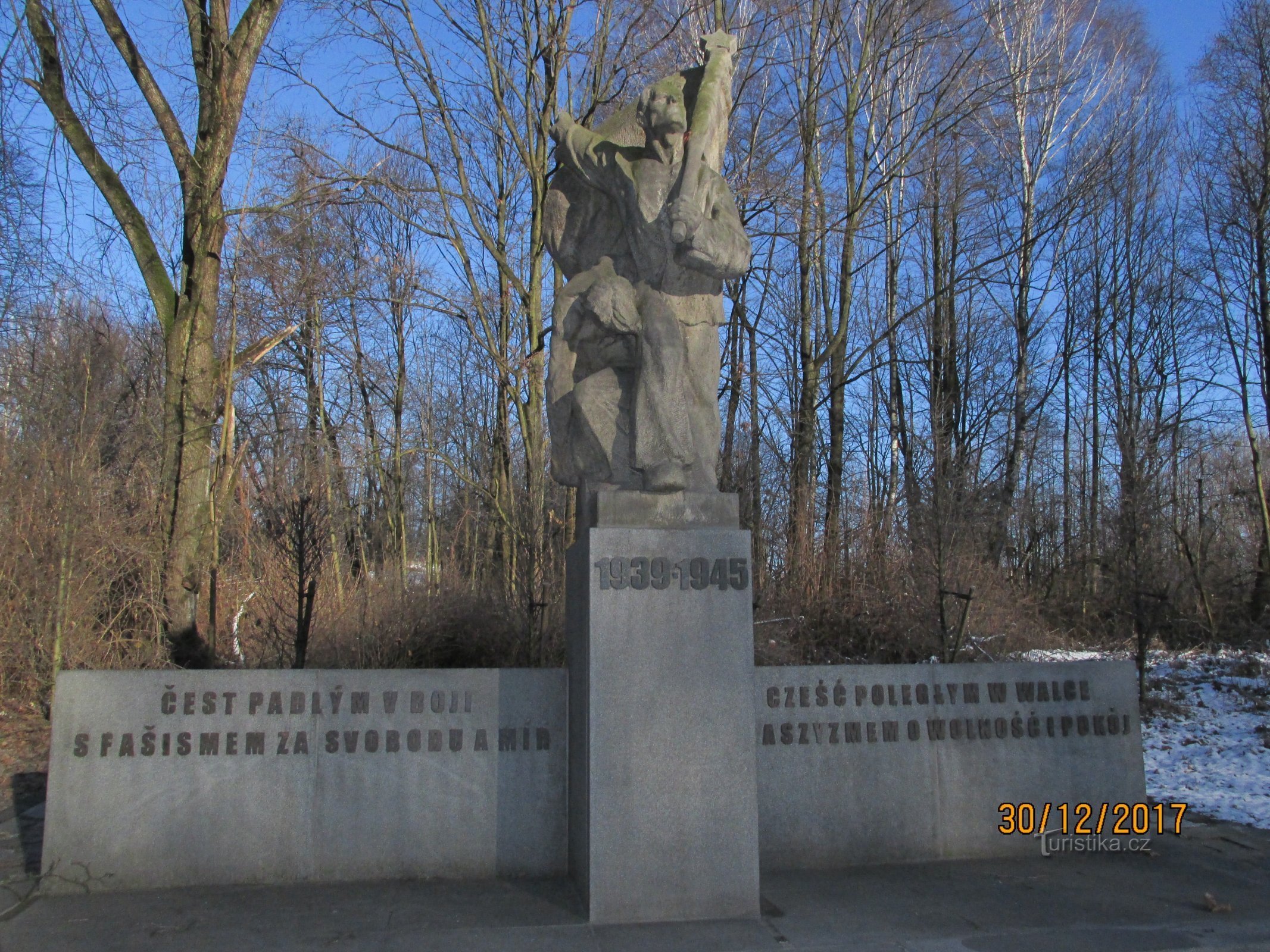 Denkmal für die Opfer des Faschismus in Karviná-Dole