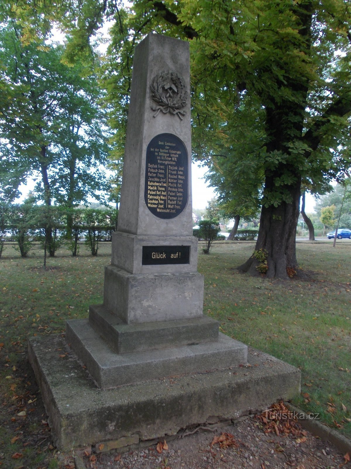 monumento al desastre de la mina Döllinger