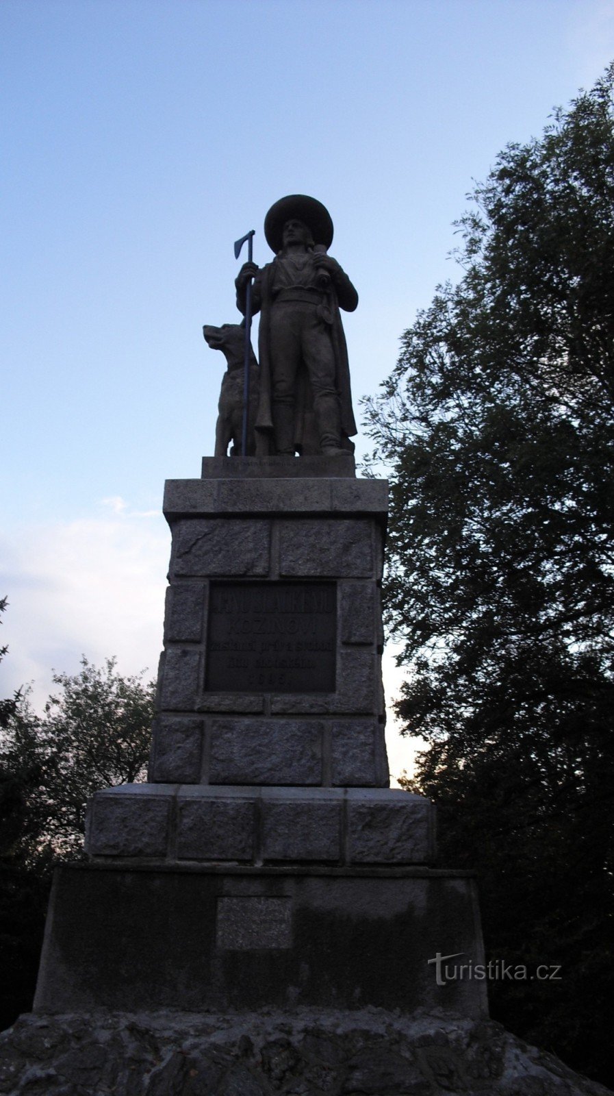 Koziny monument