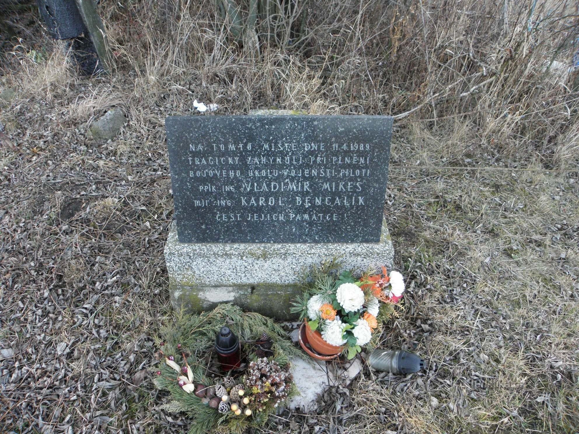 Памятник летчикам - Сокольнице - 1.3.2012