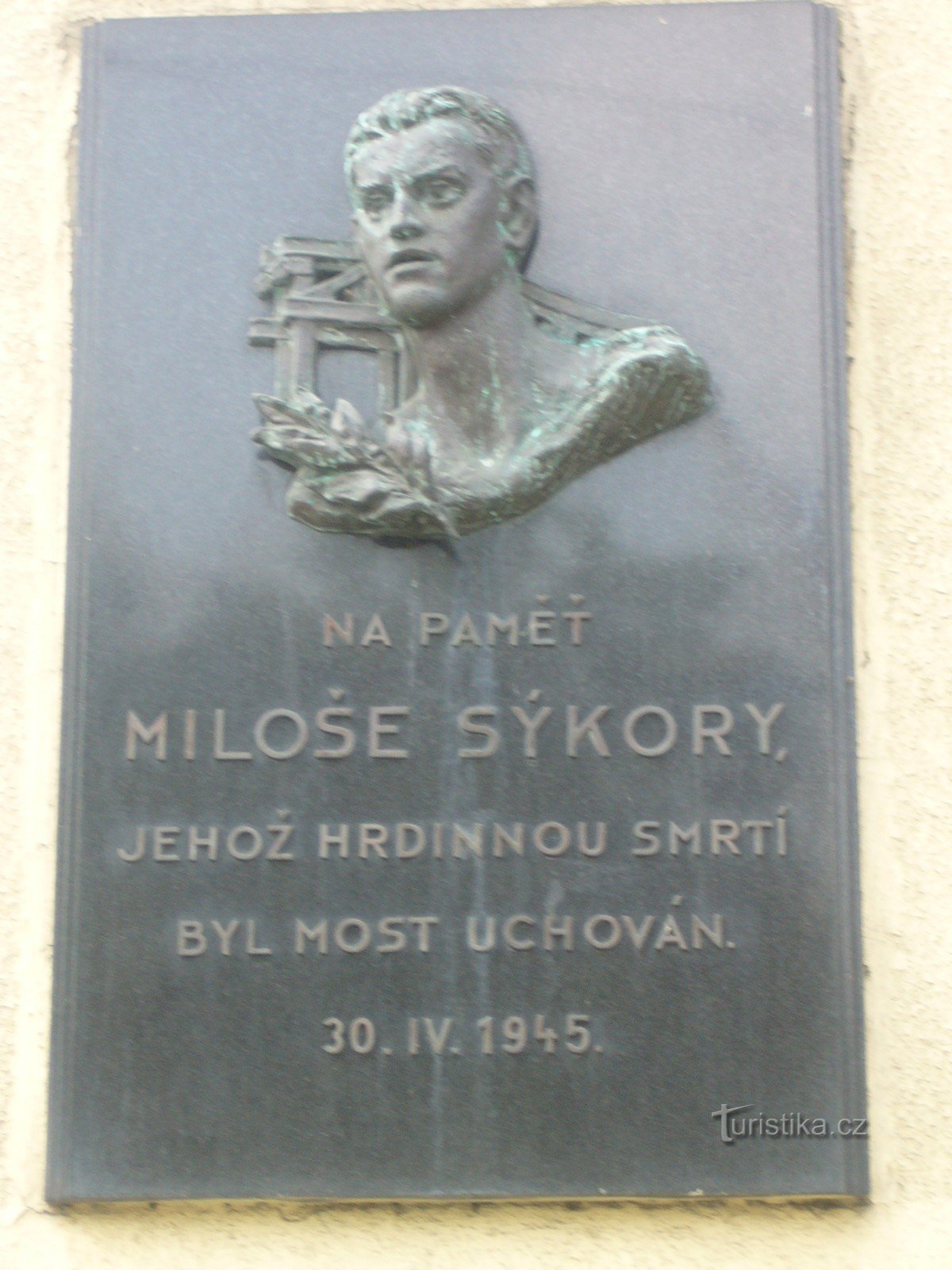 Denkmal für Miloš Sýkora