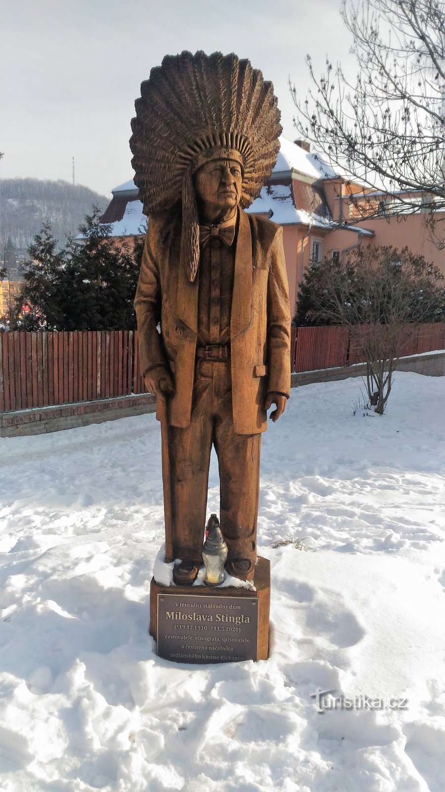 Monument till Miloslav Stingl