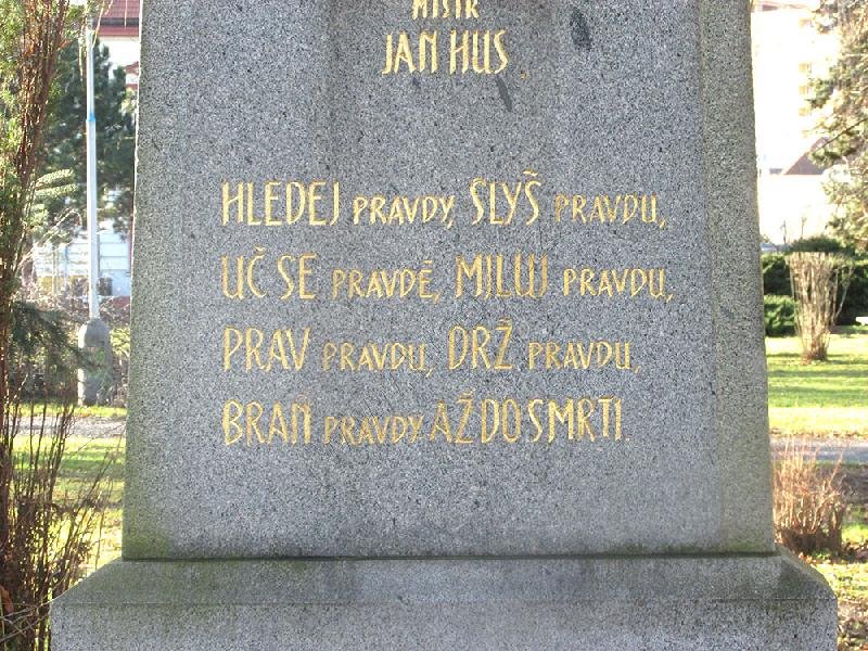 pomník Mistra Jana Husa