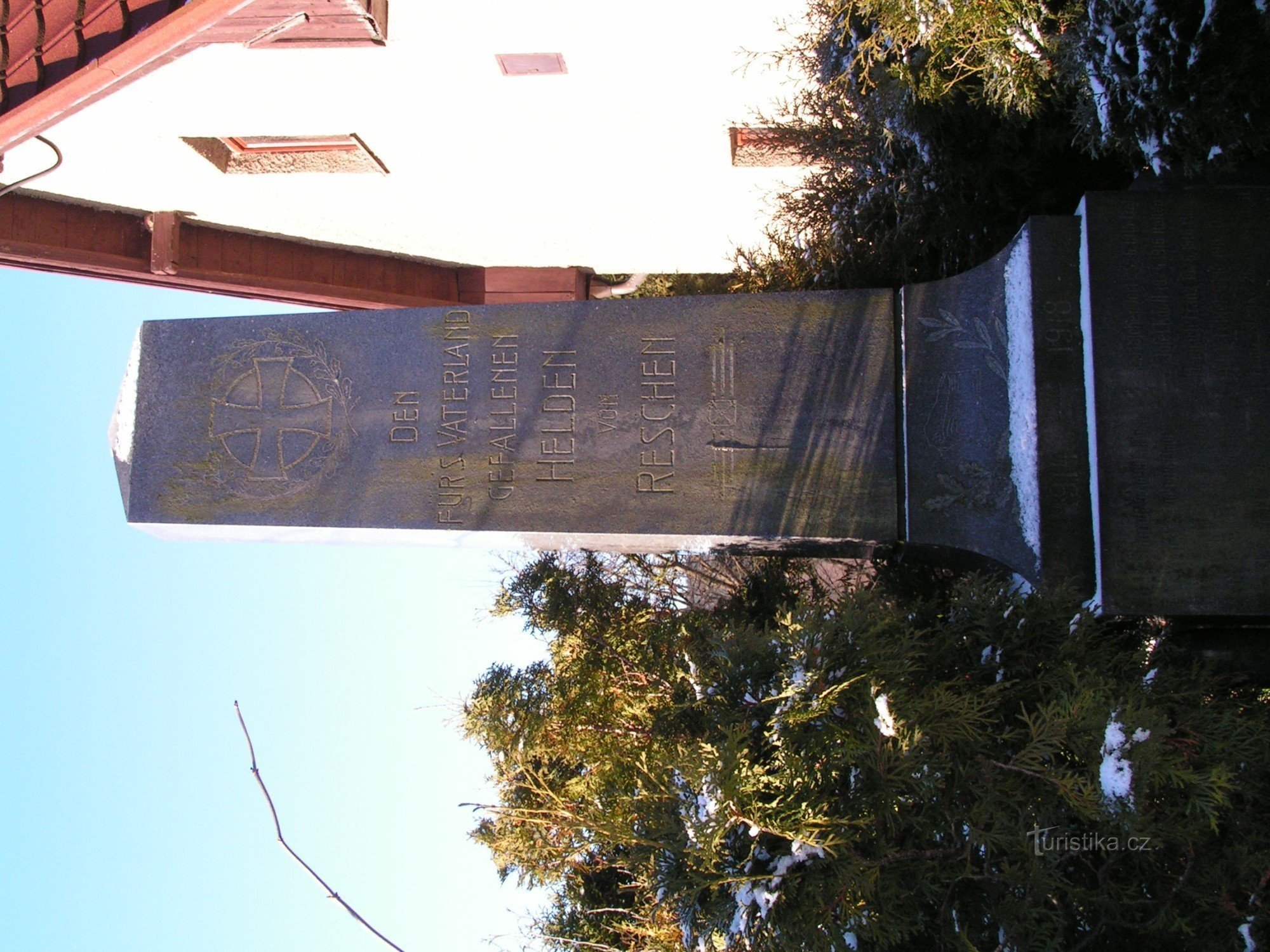 Spomenik njemačkim vojnicima, Rešov