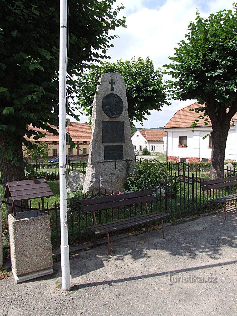 Ensimmäisen ja toisen maailmansodan uhrien muistomerkki