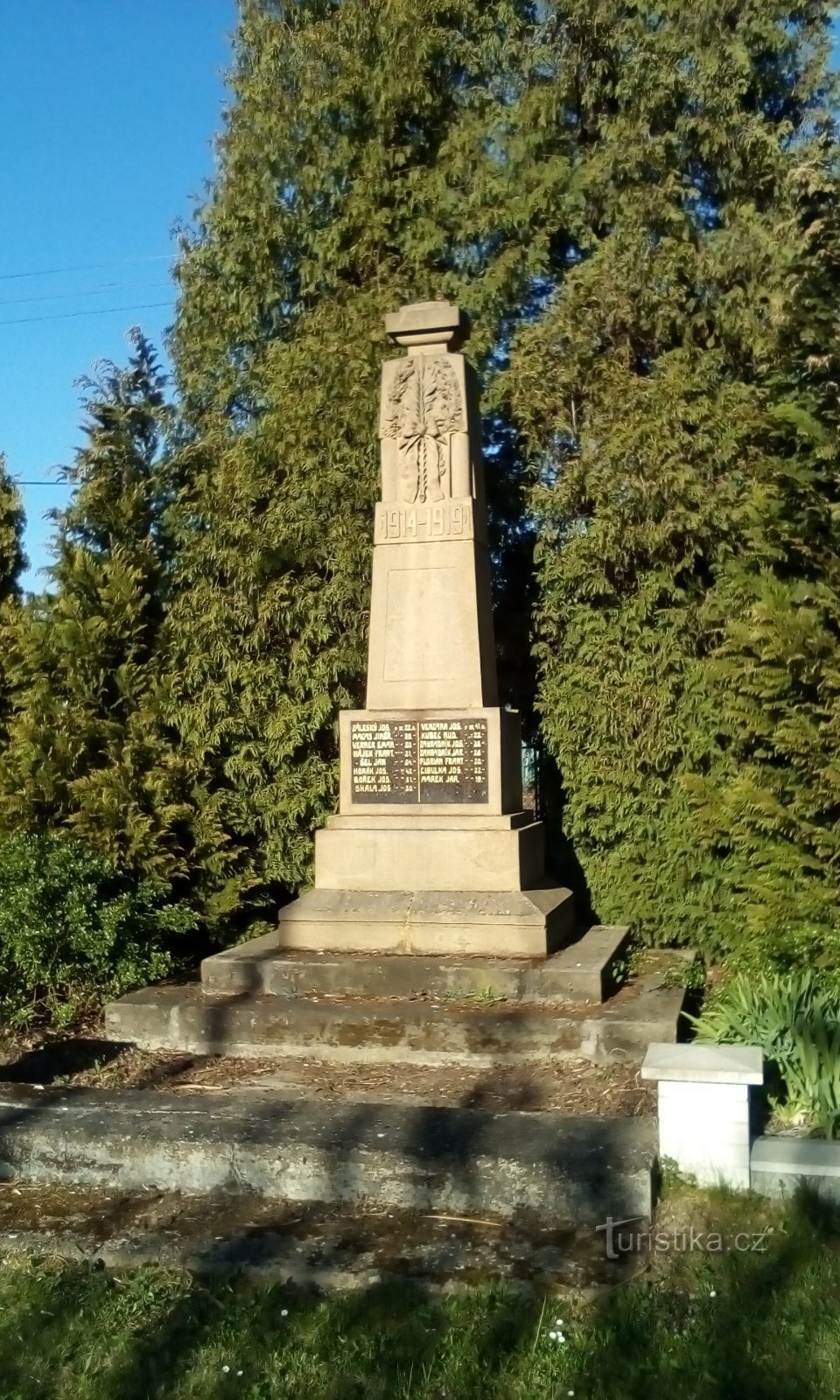 Monument til ofrene for Første Verdenskrig i Trnová