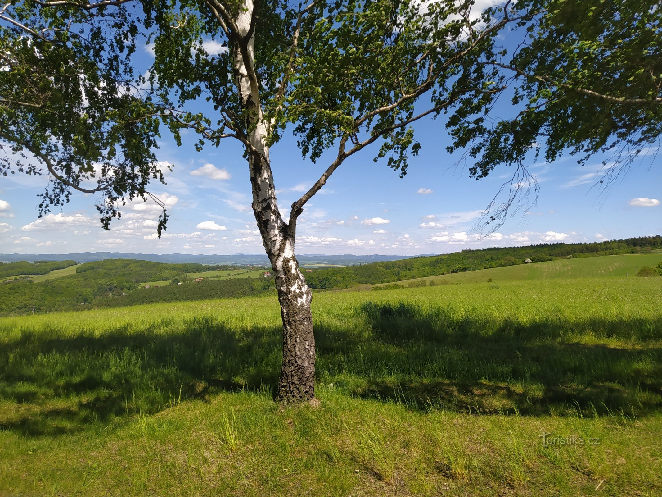 Monument till offren för 2nd St. krig vid Kříby nära Zlín